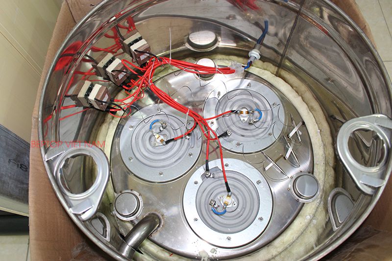 Mâm nhiệt của nồi nấu phở BEPTOP có thể dễ dàng thay thế tại nhà