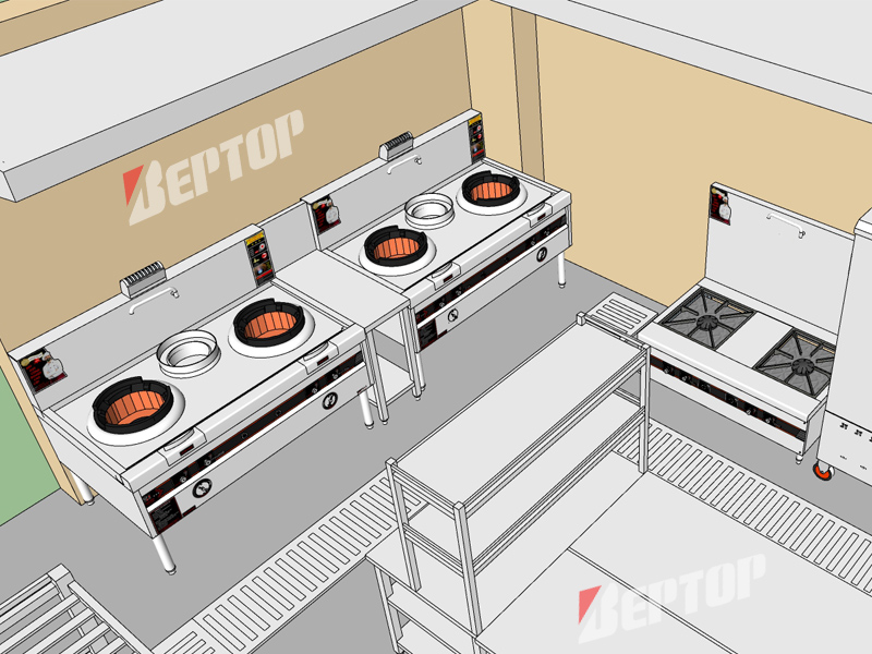Bếp Á Công nghiệp - Beptop