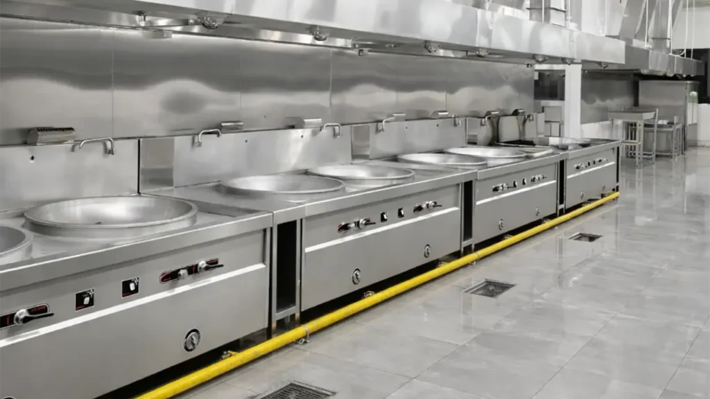 Dự án thi công bếp công nghiệp tại Everwin Precision (Việt Nam)