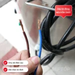 Dây cấp nguồn của nồi điện sử dụng lớp vỏ cách điện chắc chắn, chịu tải tốt và đảm bảo an toàn trong quá trình sử dụng