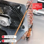 Linh kiện hệ thống làm lạnh của tủ đông công nghiệp 2 cánh BEPTOP